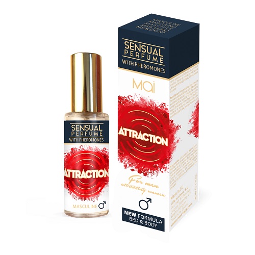 Mai Attraction Sensual Perfume with Pheromones Masculine - Image 3