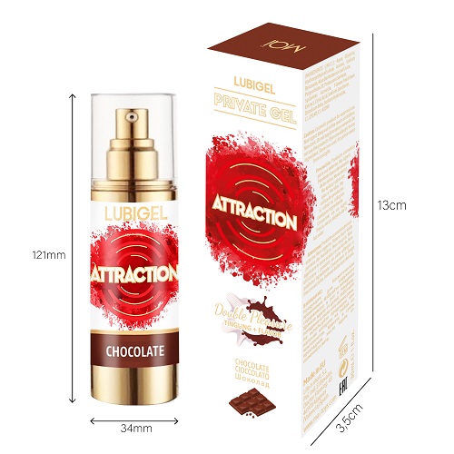 Mai Attraction Lubigel Liquid Vibrator Chocolate 30ml - Image 3