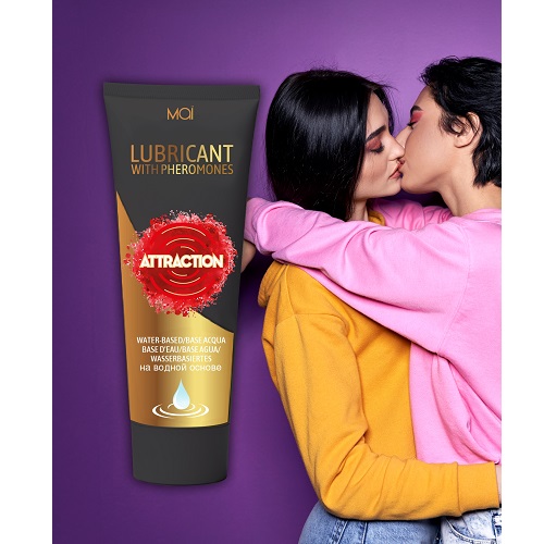 Mai Attraction Lubricant with Pheromones Unfragranced 100ml - Image 6