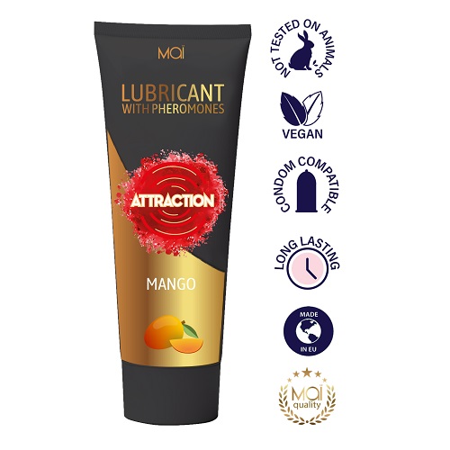 Mai Attraction Lubricant with Pheromones Mango 100ml - Image 3