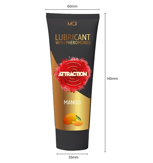 Mai Attraction Lubricant with Pheromones Mango 100ml - Image 4