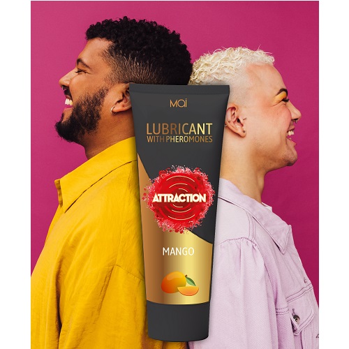 Mai Attraction Lubricant with Pheromones Mango 100ml - Image 6