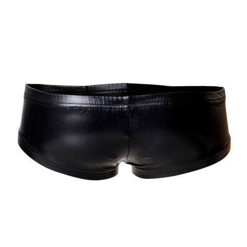 C4M Booty Shorts Black Leatherette Large - Image 3