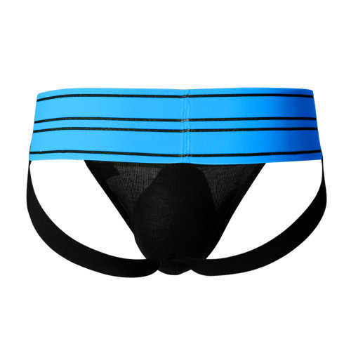 C4M Rugby Jockstrap Electric Blue Small - Image 3