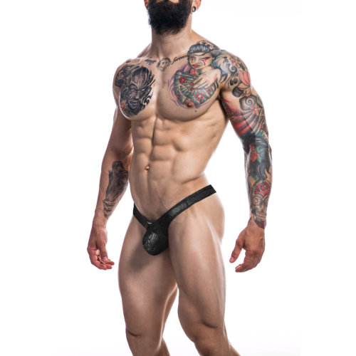 C4M Pouch Enhancing Thong Leopard Large - Image 4