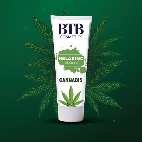 BTB Water Based Cannabis Lubricant 100ml - Image 6