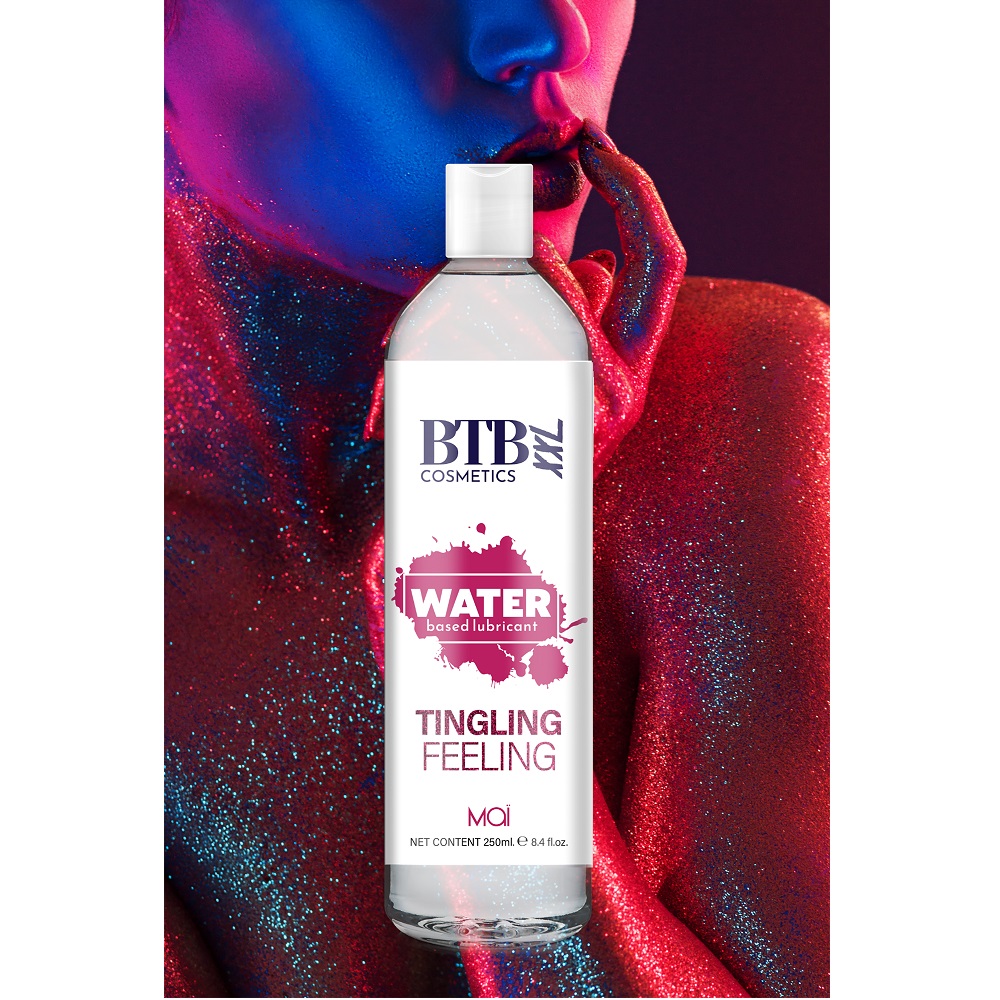BTB Water Based Tingling Lubricant 250ml - Image 3