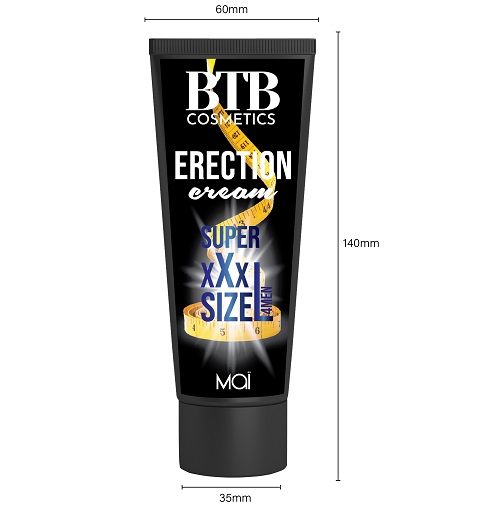 BTB XXL Erection Cream 100ml - Image 3