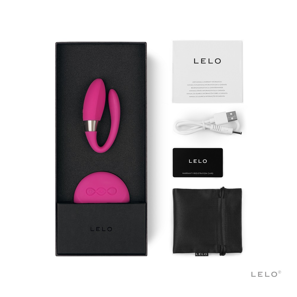 LELO Tiani 2 Design Edition Couples Vibrator Cerise - Image 4