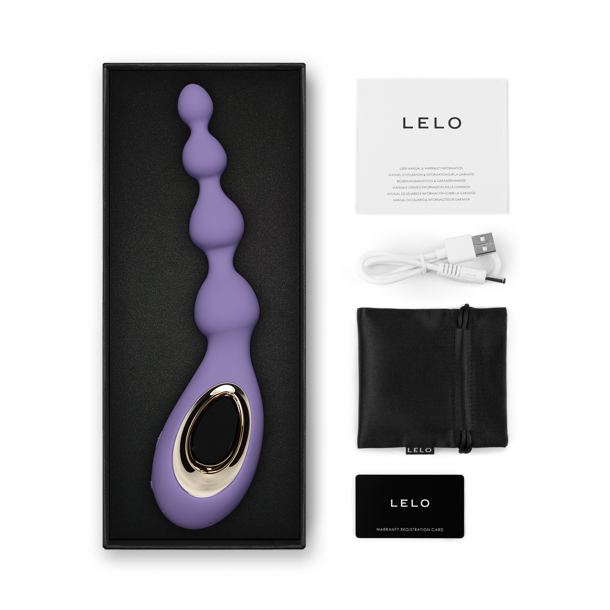 LELO Soraya Anal Beads Violet Dusk - Image 5