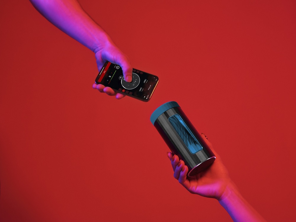 LELO F1S V3 AI Interactive Male Masturbator Blue - Image 13