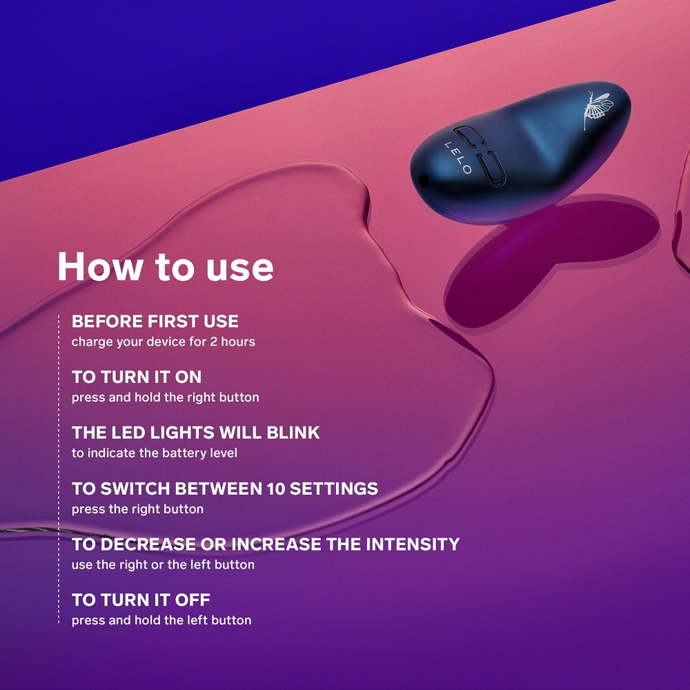 LELO Nea 3 Clitoral Massager Black - Image 12