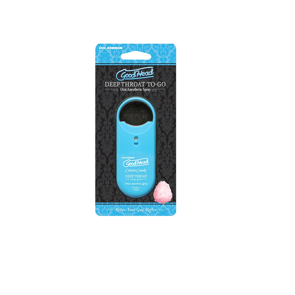 Doc Johnson GoodHead To-Go-Deep Throat Spray - Cotton Candy - Image 3