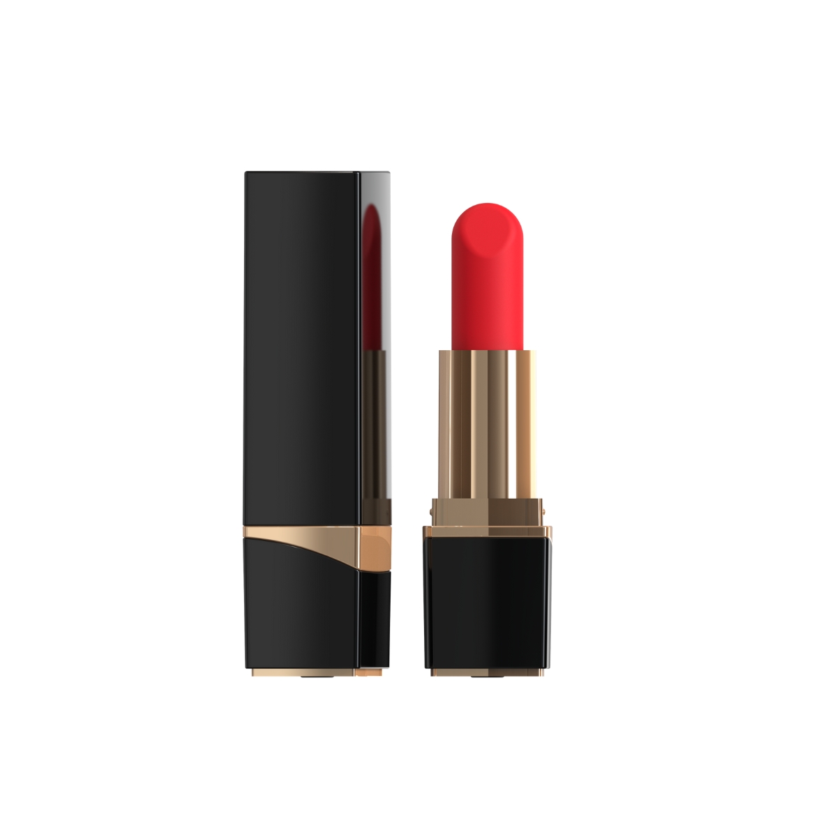 Mina Glossy Lipstick Vibrator - Image 2
