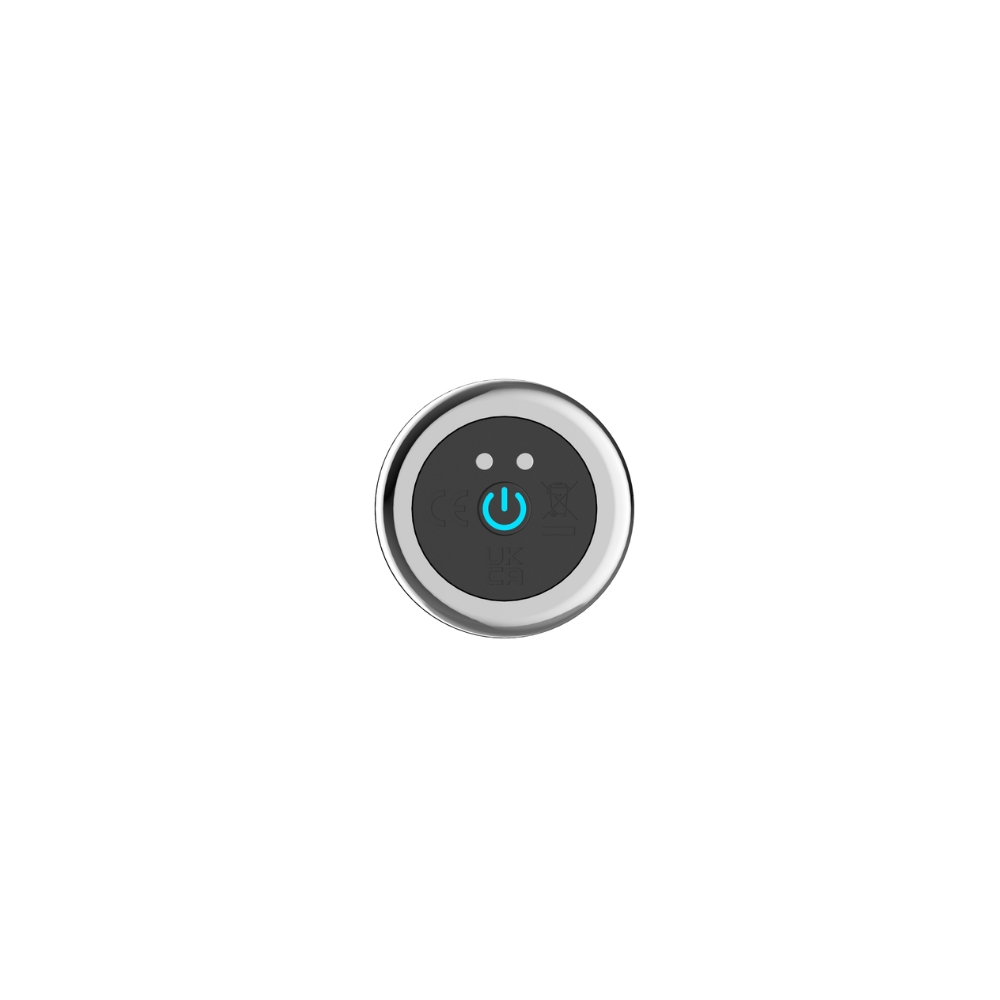 Toosh Remote Controlled Metal Vibrating Anal Plug - Image 6