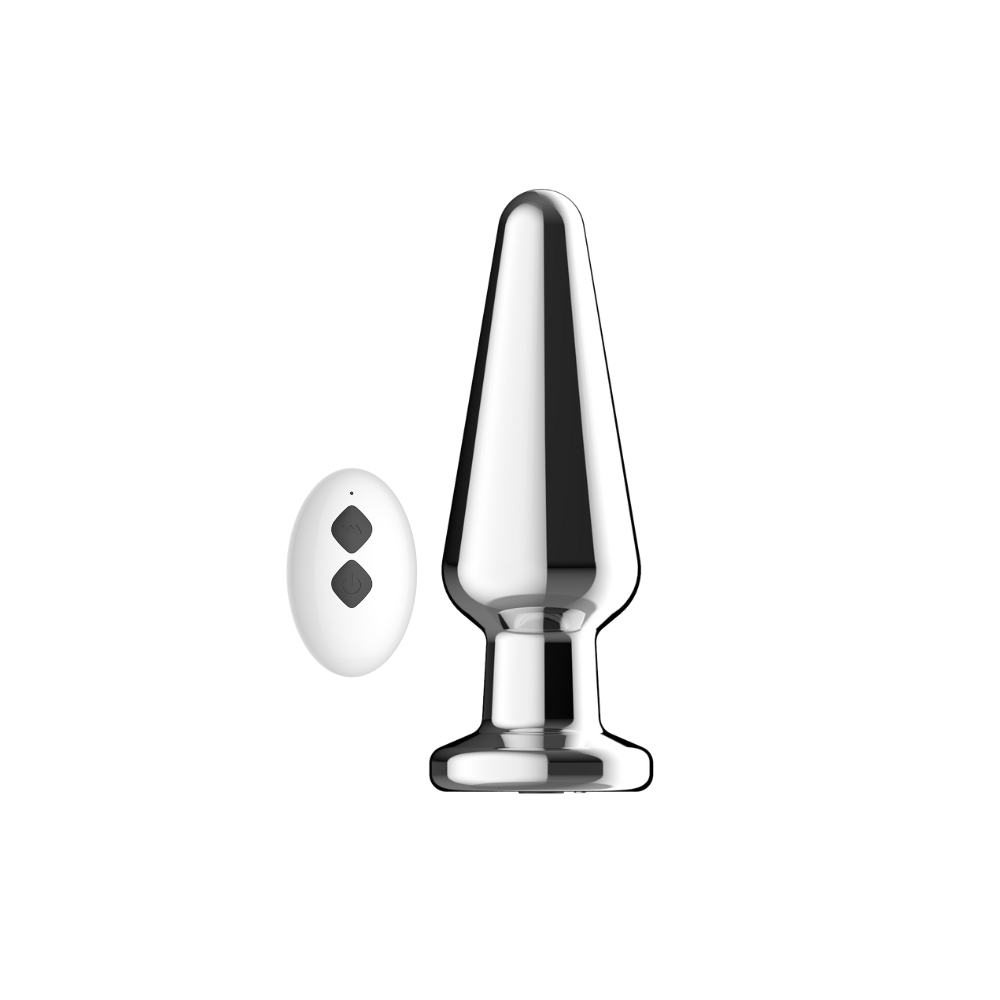 Toosh Remote Controlled Metal Vibrating Butt Plug - Image 2