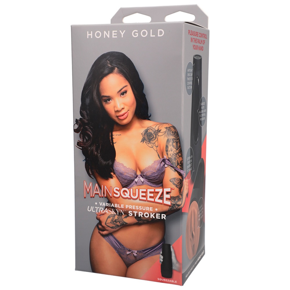 Doc Johnson Main Squeeze - Honey Gold Pussy - Image 8