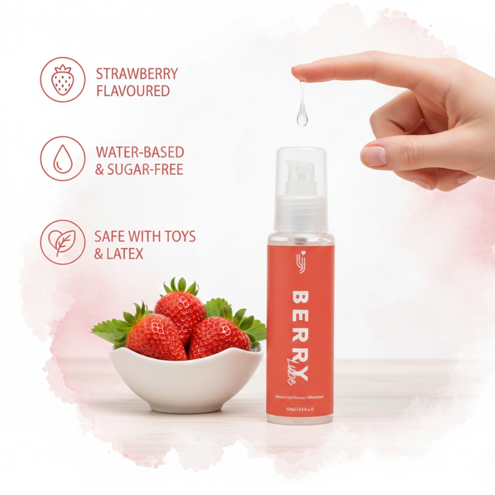 Loving Joy Strawberry Flavoured Lubricant 100ml - Image 5