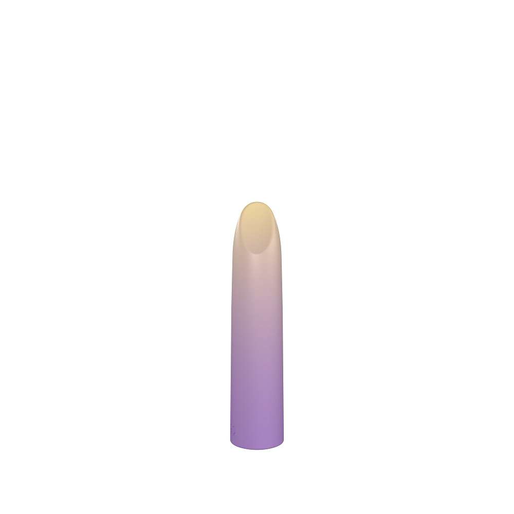 Party Color LIPPY Rechargeable Bullet Vibrator Purple - Image 3