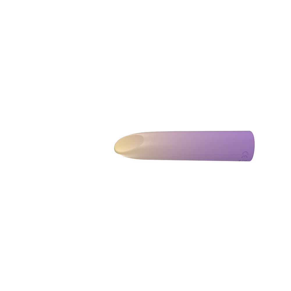 Party Color LIPPY Rechargeable Bullet Vibrator Purple - Image 4