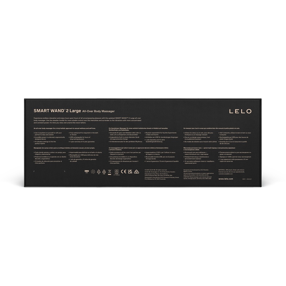 LELO Smart Wand 2 Large Aqua - Image 6