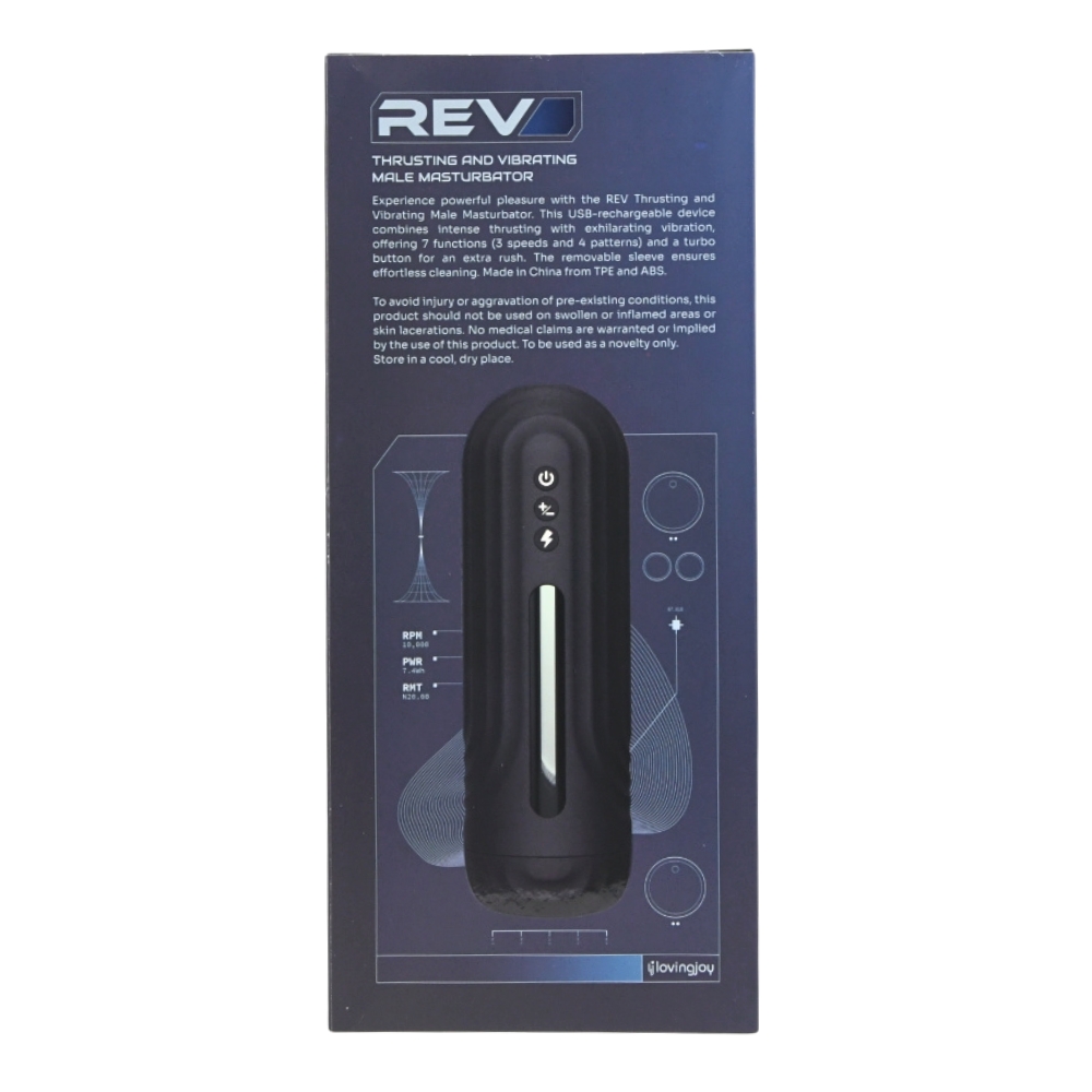 Rev Thrusting and Vibrating Male Masturbator - Image 12