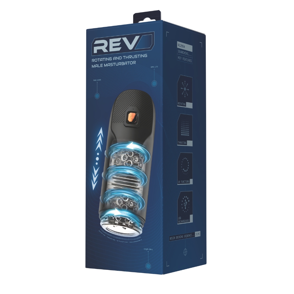 Rev Rotating and Thrusting Male Masturbator - Image 6
