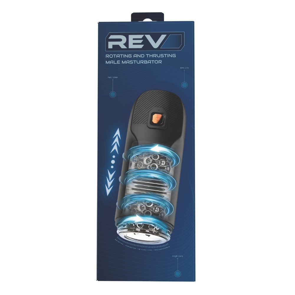 Rev Rotating and Thrusting Male Masturbator - Image 7