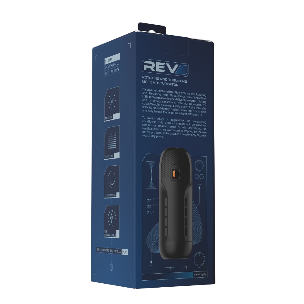 Rev Rotating and Thrusting Male Masturbator - Image 8