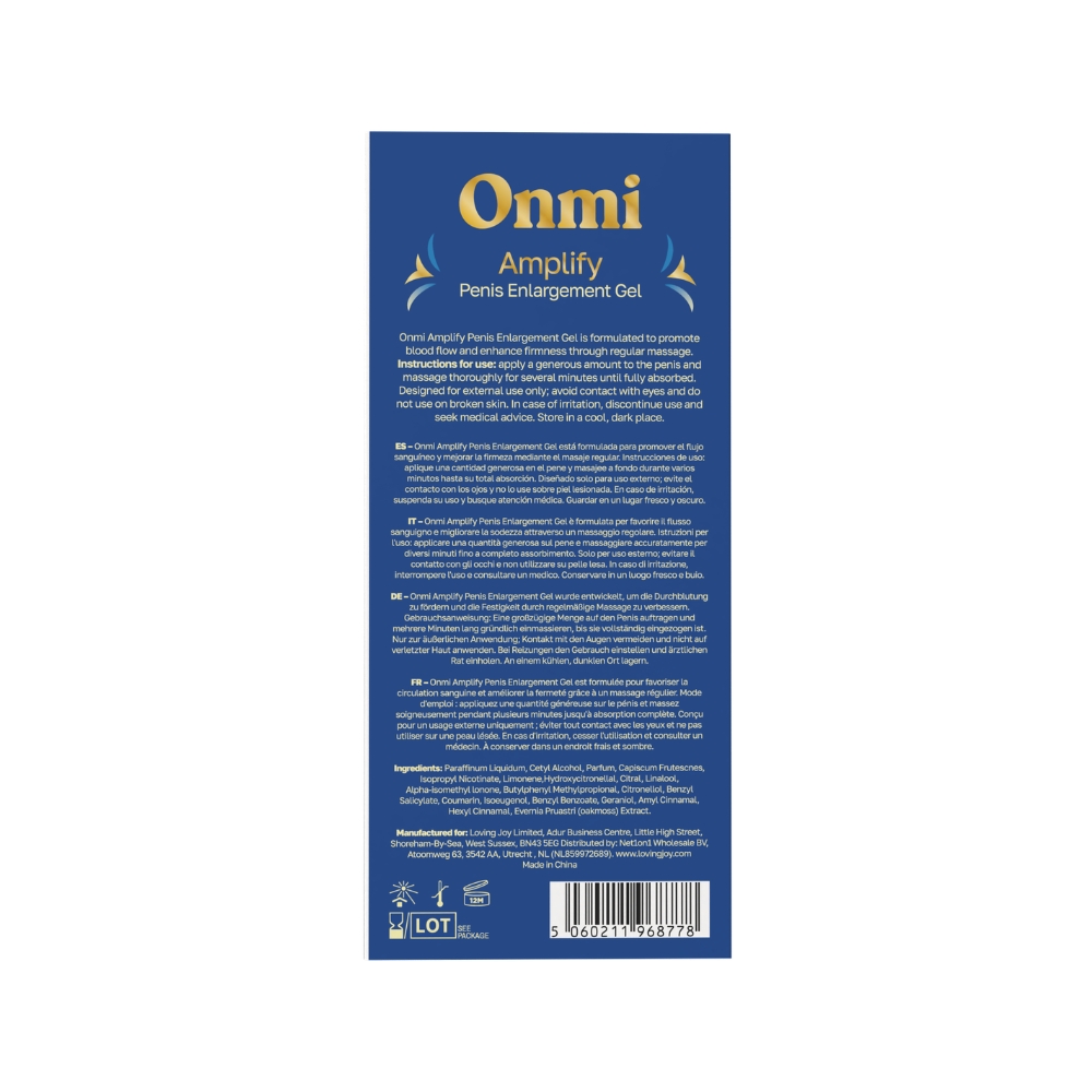 Onmi Amplify Penis Enlargement Gel - Image 4