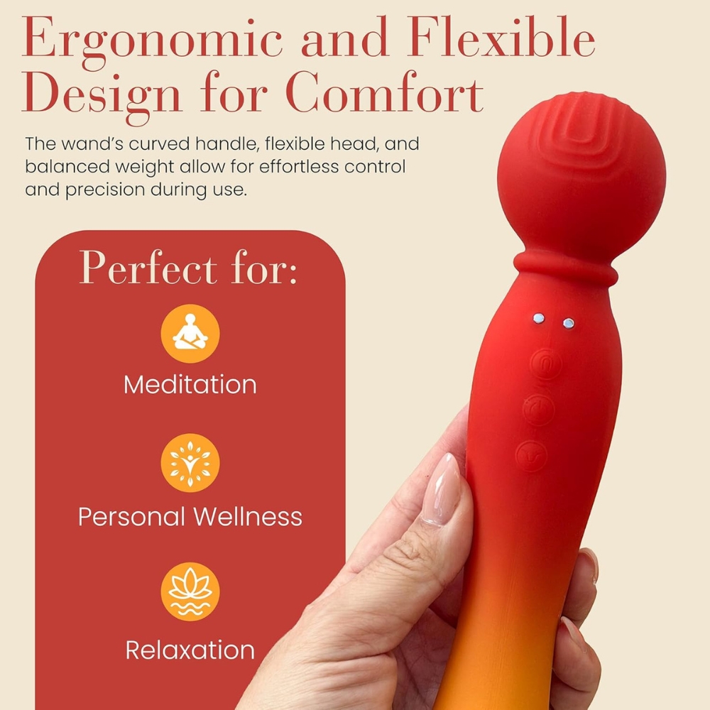 MYLO 3-in-1 Body Wand Massager Fire — view 2