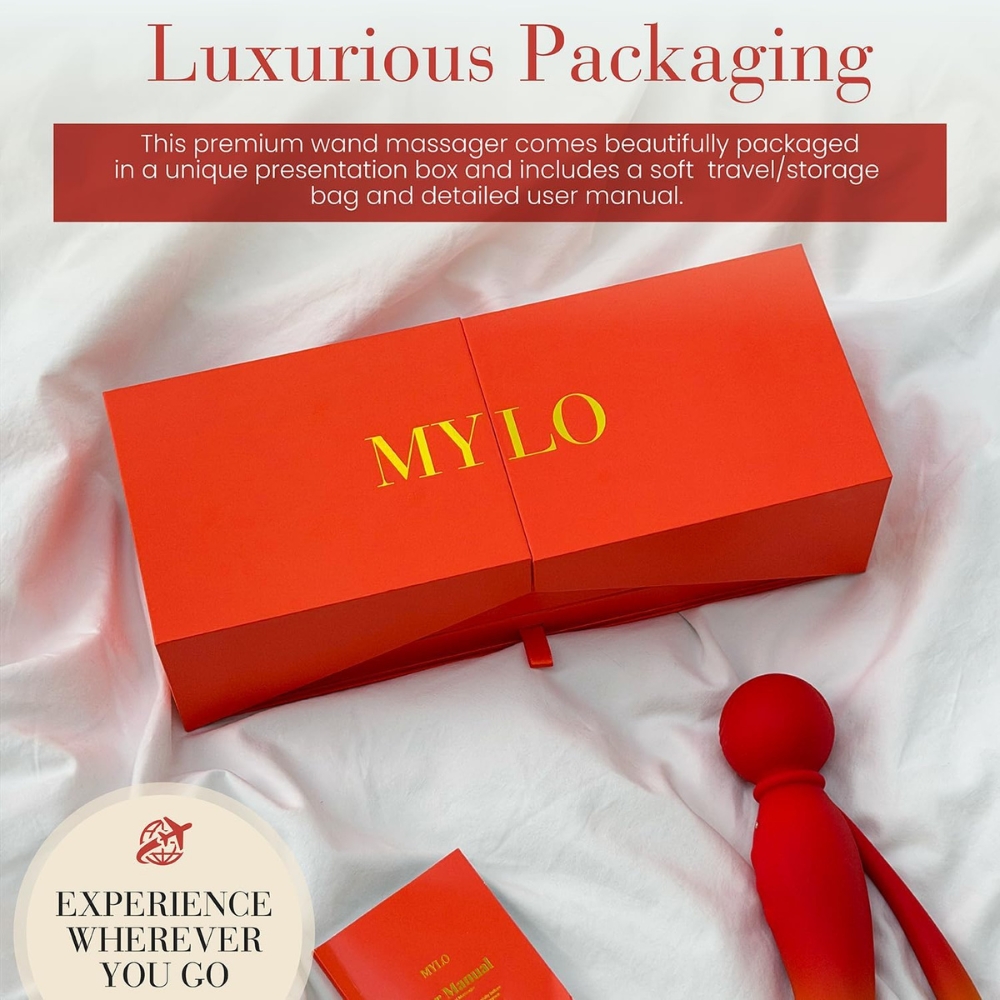 MYLO 3-in-1 Body Wand Massager Fire — view 6
