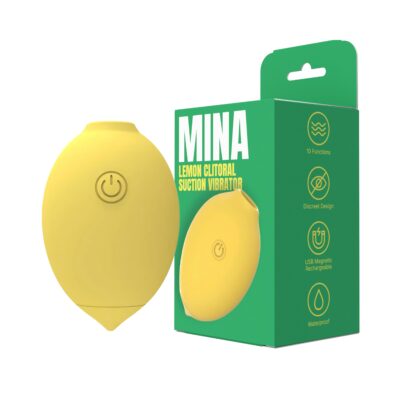 Mina Lemon Clitoral Suction Vibrator