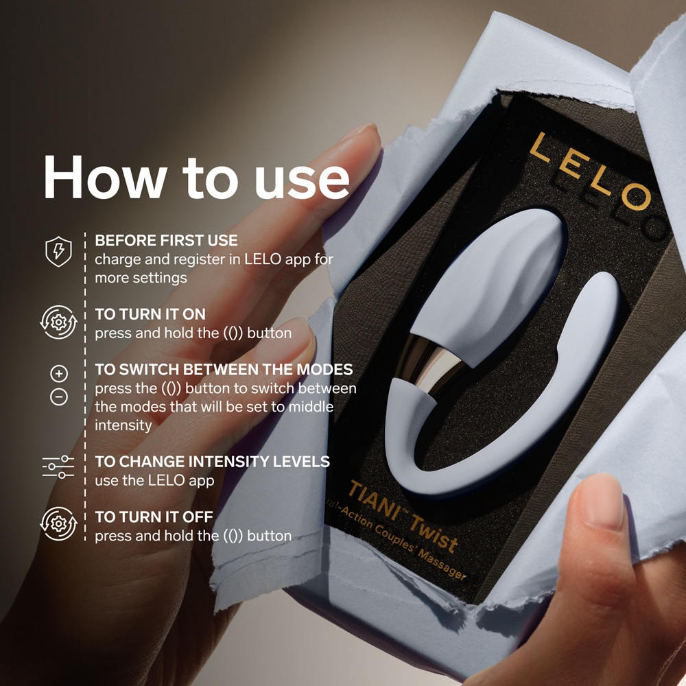 LELO Tiani Twist Couples Massager Lavender - Image 11