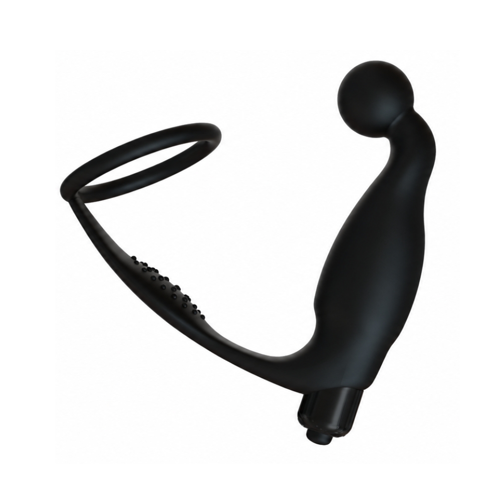 Rev Pinpoint Vibrating Prostate Massager with Cock Ring - Image 4
