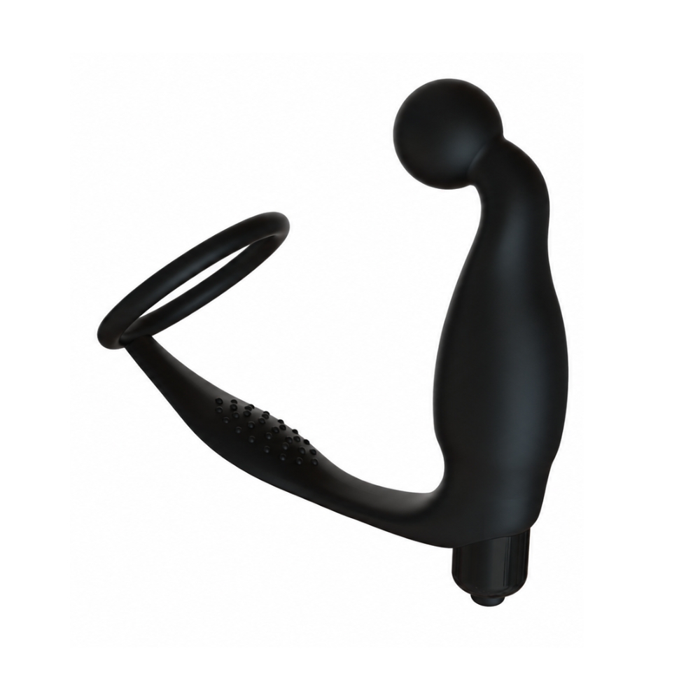 Rev Pinpoint Vibrating Prostate Massager with Cock Ring - Image 3