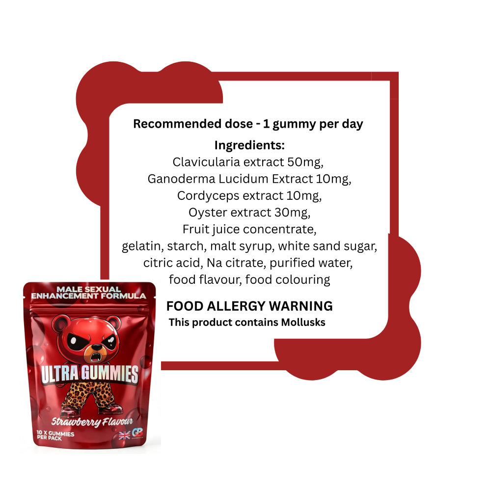 Ultra Gummies Male Sexual Enhancement Formula 10 pack - Image 3